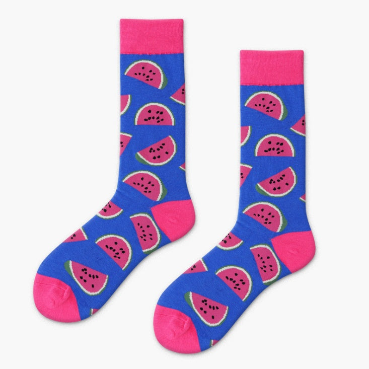 Kaktus Herrensocken Obst Kreative Baumwollsocken Paar Baumwollsocken