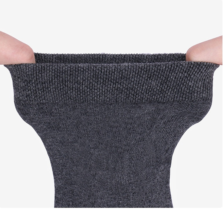 Sweat Absorbent And Deodorant Socks Four Seasons Solid Color Men Socks