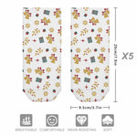 Comfortable Pattern Socks (5 Pairs Of The Same Picture)