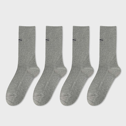 Women's Cotton Mid-tube Socks