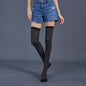 Thin Stripes Stockings Over The Knee Thickened High Tube Ladies Dance Party Performance Socks