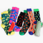 Kaktus Herrensocken Obst Kreative Baumwollsocken Paar Baumwollsocken