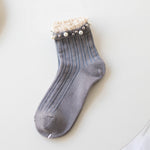 Mittellange, lässige Baumwollsocken