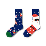 AB Surface Weihnachtssocken Herren-Baumwollsocken bis zur Wade