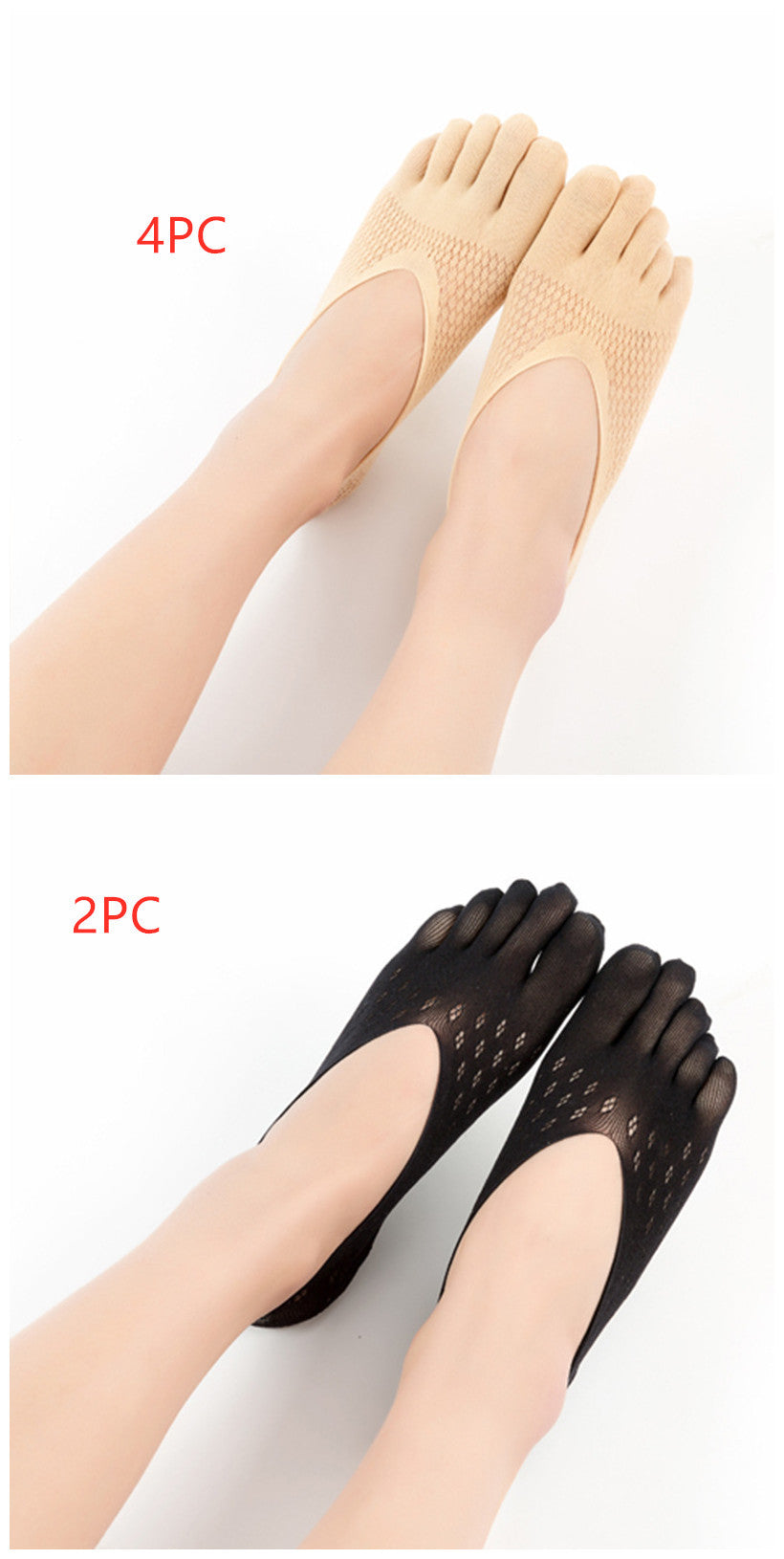 Women's 5 Toe Socks