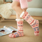 Coral fleece floor socks