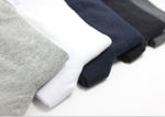 Herrensocken in Geschenkbox mit mittlerer Dicke, Herbst und Winter, Herrensocken in mittlerer Schlauchform, lässige Socken, einfache Fünf Paar Socken in Geschenkbox mit Rautenmuster