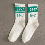 Weiße Socken aus Baumwolle für Damen