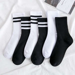Weiße Socken aus Baumwolle für Damen