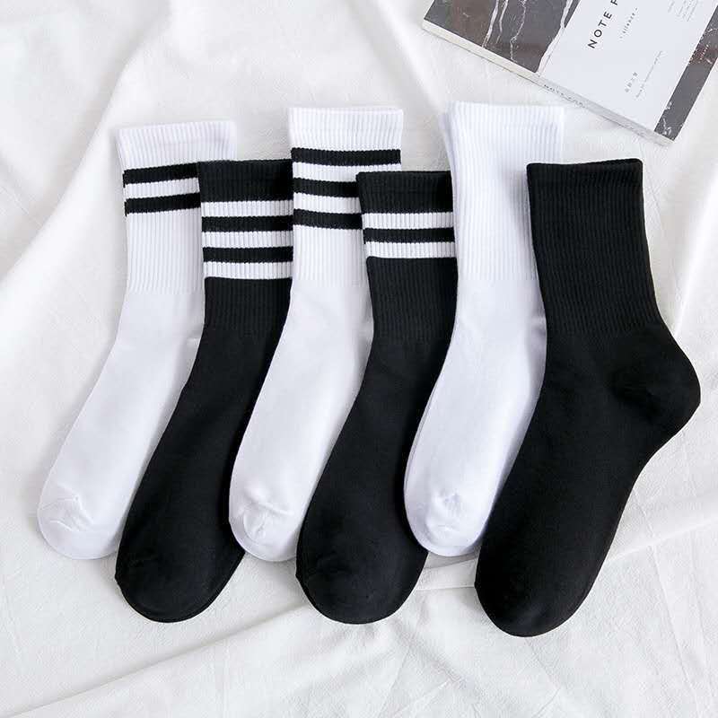 Weiße Socken aus Baumwolle für Damen