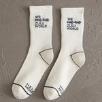 Weiße Socken aus Baumwolle für Damen