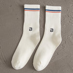Weiße Socken aus Baumwolle für Damen