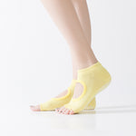 Hengju Digging Cotton Yoga Socken Slip Toe Halter Lady Wuzhi Socken Socken Hersteller Großhandel Bestellung