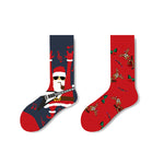 AB Surface Weihnachtssocken Herren-Baumwollsocken bis zur Wade