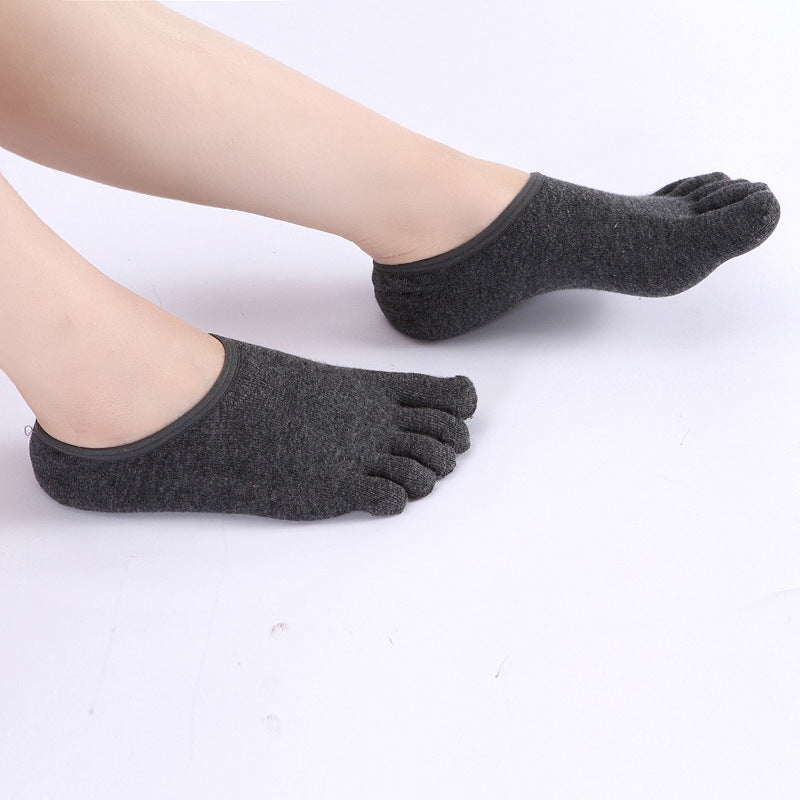 Men's Invisible Thin Five Toe Socks