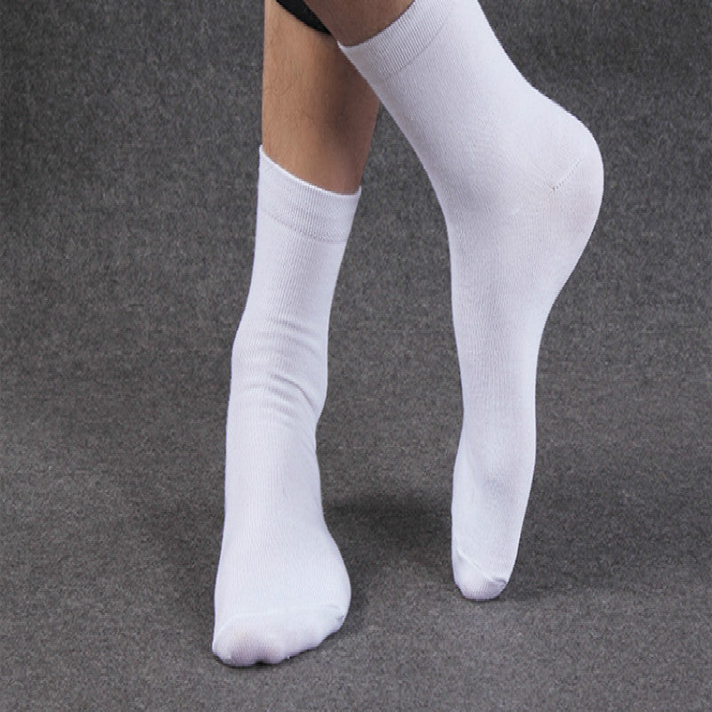 Herren Business Socken atmungsaktive Herbst Winter Baumwollsocken Großhandel 