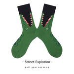 Socken Tube-Socken Cartoon Athletic Socken