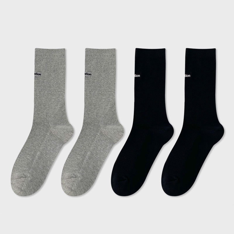 Damen-Halbschlauchsocken aus Baumwolle