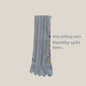 Women's Love Split Toe Breathable Sweat Absorbing Long Socks