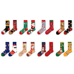 AB Surface Weihnachtssocken Herren-Baumwollsocken bis zur Wade