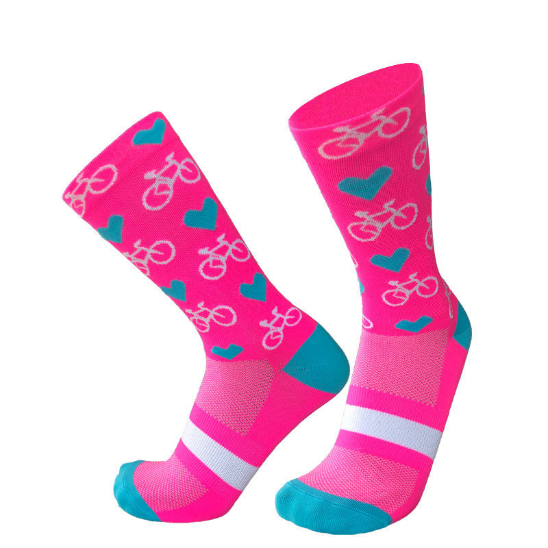 Mid-calf Socks Men's Towel Bottom Particle Non-slip