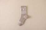 Herbst und Winter Ins Tide Mid-Calf Dicke Nadel Doppel Nadel Damen Socken