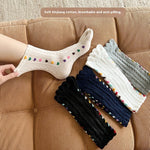 Atmungsaktive, schweißabsorbierende, lange Socken mit geteilter Zehenpartie für Damen von Love