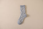 Herbst und Winter Ins Tide Mid-Calf Dicke Nadel Doppel Nadel Damen Socken