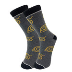 Naruto New Trendy Socks Academy Style Men's and Women's Lovers Letter Mid Cap Sports Socks