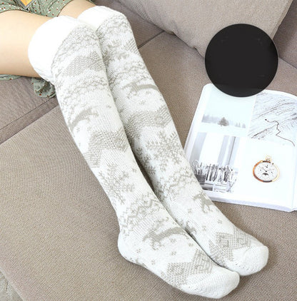 Women's tube cotton socks