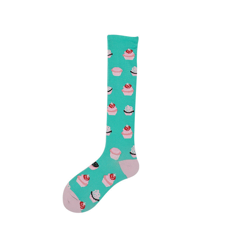 Atmungsaktive und Feuchtigkeit absorbierende Sport-Wadensocken