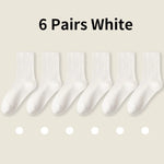Pure cotton socks with loose cuffs for men and women