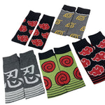 Naruto New Trendy Socks Academy Style Men's and Women's Lovers Letter Mid Cap Sports Socks
