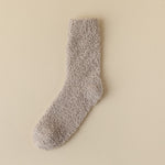 Coral Fleece Long Winter Fleece-lined Thickened Room Socks