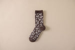 Herbst und Winter Ins Tide Mid-Calf Dicke Nadel Doppel Nadel Damen Socken