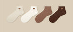 Bear Socks Women's Thin Socks Cute