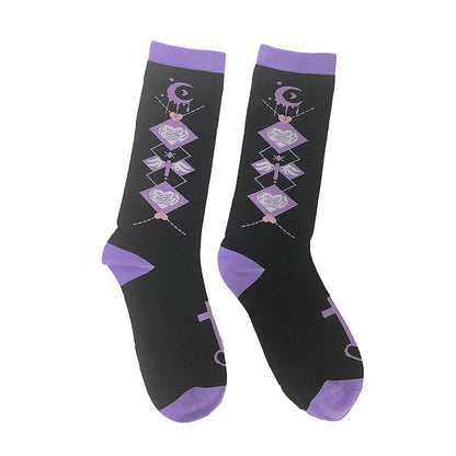 Hip-hop Street E-sports Girl Jk Uniform Calf Cotton Socks