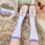 Hip-hop Street E-sports Girl Jk Uniform Calf Cotton Socks