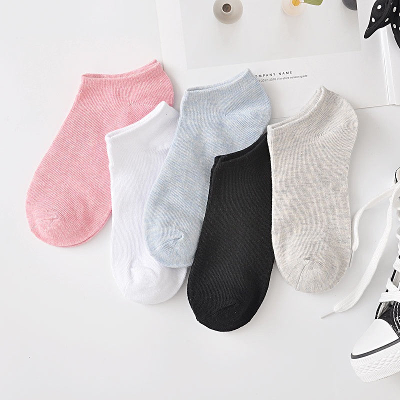 Cotton Casual Ankle Socks Multicolour