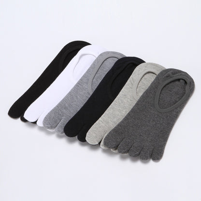 Men's Invisible Thin Five Toe Socks