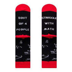 New Colorful Fashion Socks Medium High Cotton Socks Drinks Series Personalized Fashion Men's Socks