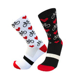 Mid-calf Socks Men's Towel Bottom Particle Non-slip