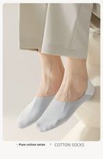 Men's Boat Socks Thin Breathable Ice Silk Socks