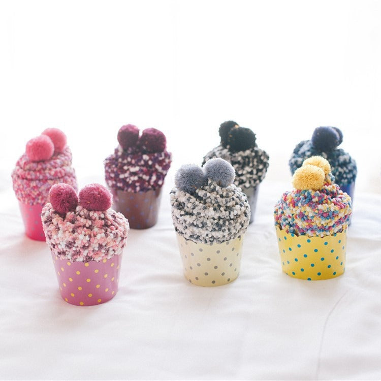 Personalized Coral Wool Socks Medium Tube Socks Cake Socks Thickened Warm Home Floor Towels Sleep Socks