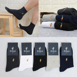 Herrensocken Four Seasons Reine Baumwolle Stickerei