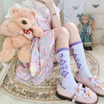 Hip-hop Street E-sports Girl Jk Uniform Calf Cotton Socks