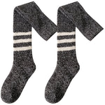 Coral Fleece Socken Herren Kniestrümpfe Plüsch Dicke Socken