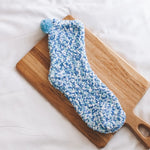 Personalized Coral Wool Socks Medium Tube Socks Cake Socks Thickened Warm Home Floor Towels Sleep Socks