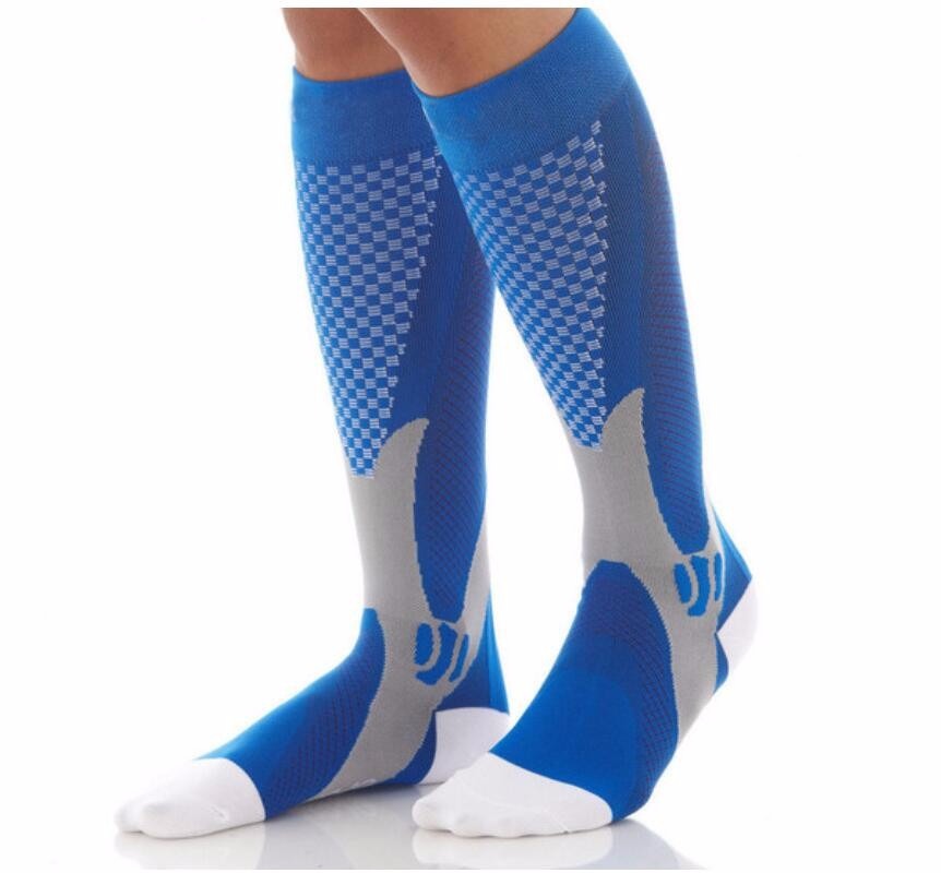 Summer Breathable Pressure Socks for Men's Football Socks, Special Elastic Calf Socks for Running, Fitness and Sports