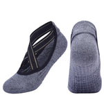 High Quality Bandage Yoga Socks Anti-Slip Towel Bottom Pilates Sock Breathable Quick-Dry Backless Barre Dance Socks